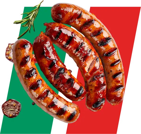 Productos de salchicha a la parrilla