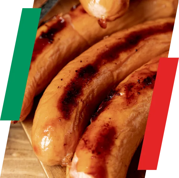 Salchichas a la parrilla para retail y foodservice